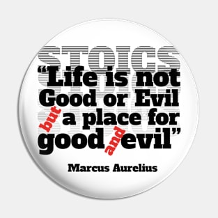 Stoic quote from Marcus Aurelius Pin