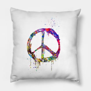 Peace Sign Pillow