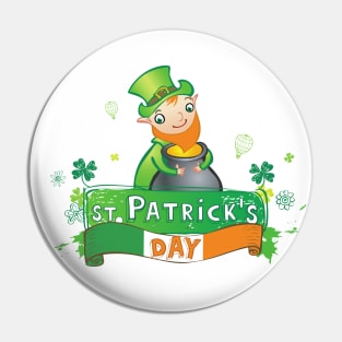 St Patricks Day Pin