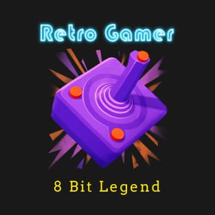 Retro Gamer Logo 25 T-Shirt