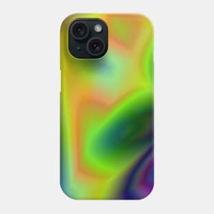 multicolored abstract art Phone Case