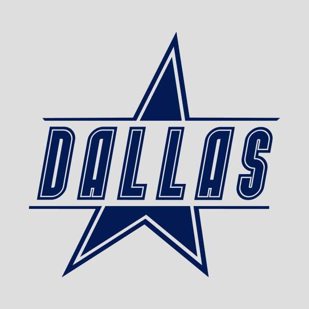 Dallas Football Team Color by Toogoo