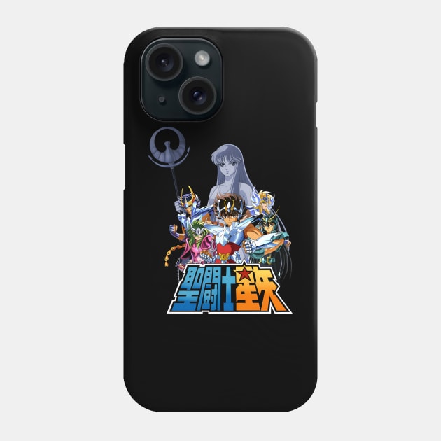 Caballeros de Atena Phone Case by MikeBock