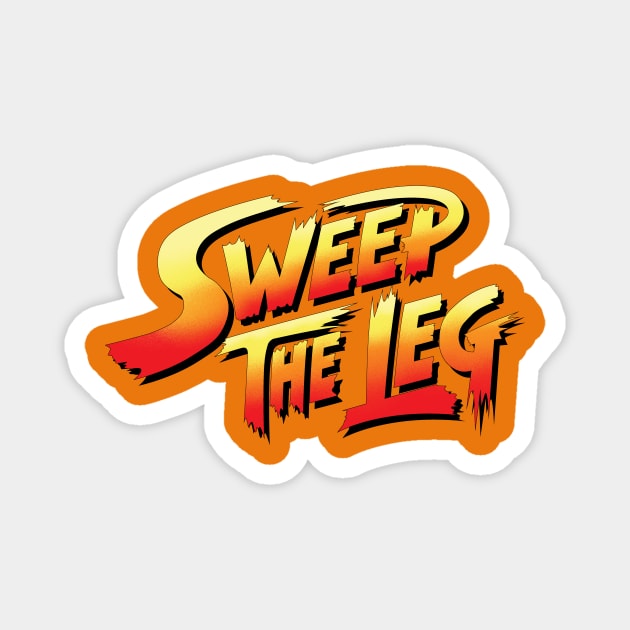 SWEEP THE LEG Magnet by DCLawrenceUK
