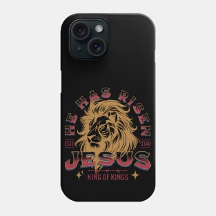 Jesus Christ - Tattoo Style Design - Gold Edition Phone Case