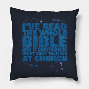 I've Read The Bible! Pillow