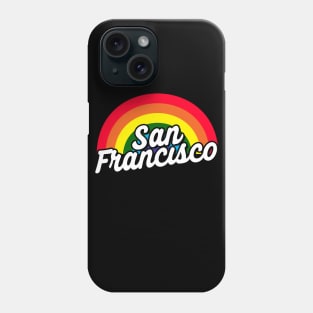 San Francisco LGBT Gay Pride Rainbow Flag Phone Case