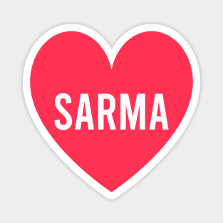 love sarma Magnet