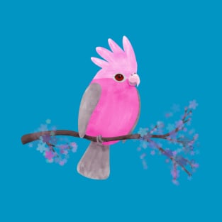 Galah cockatoo digital illustration T-Shirt