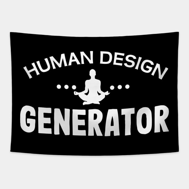 Human design generator Tapestry by Purrfect Corner