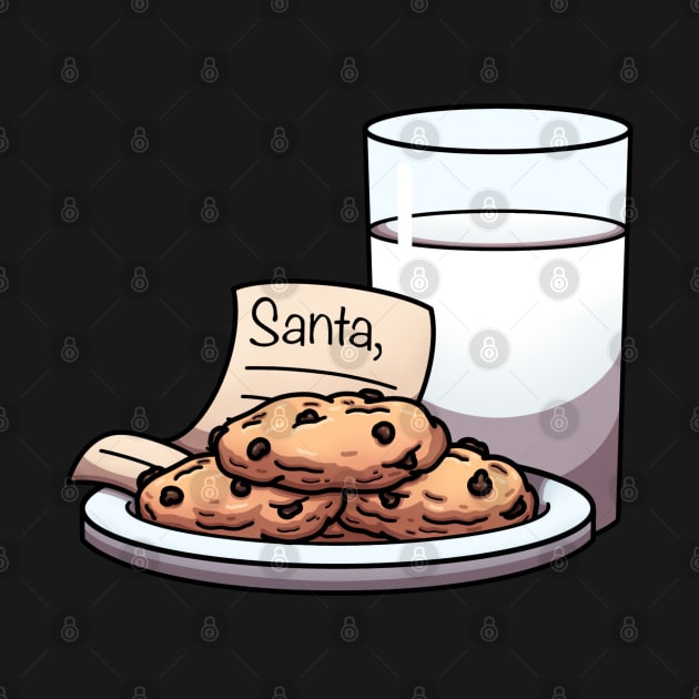 Milk And Cookies For Santa by TheMaskedTooner