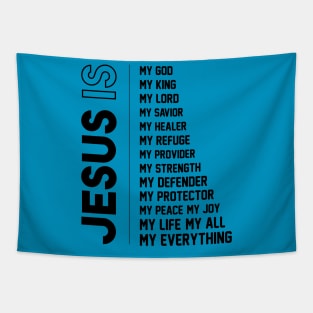 Jesus is my all in all Tapestry