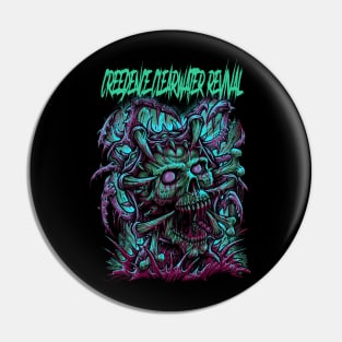 CREEDENCE CLEARWATER BAND Pin