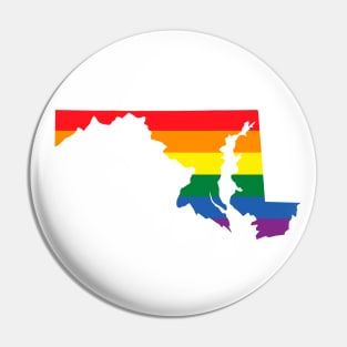 Maryland state LGBT Pride Pin