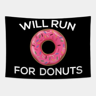 Run for Donuts Tapestry