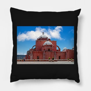 Ex Templo de San Augustin, Zacatecas, Mexico Pillow