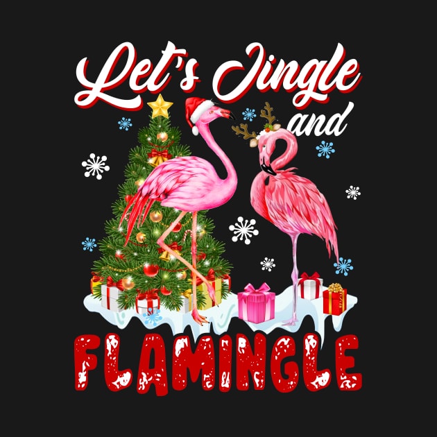 Let_s Jingle And Flamingle Awesome Flamingo by Dunnhlpp