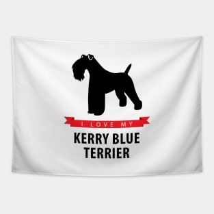 I Love My Kerry Blue Terrier Tapestry