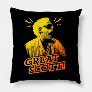 BACK TO THE FUTURE - Doc Brown Great Scott! Pillow