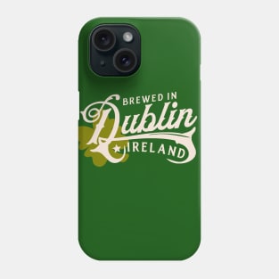 Dublin Ireland four leaf Phone Case