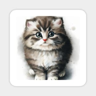 cute cat kitten 1 Magnet