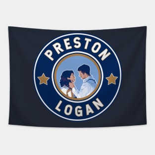 Team Preston & Logan Tapestry