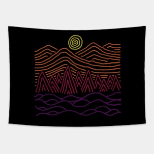 Nature Line Tapestry