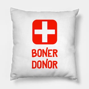 boner donor Pillow