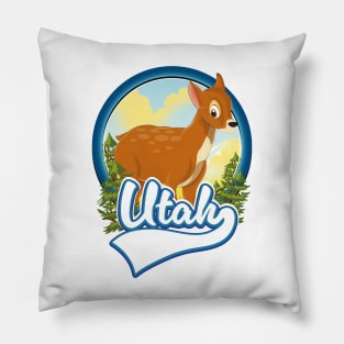 Utah Travel logo Pillow