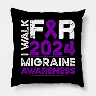 Migraine Awareness 2024 Walk Pillow