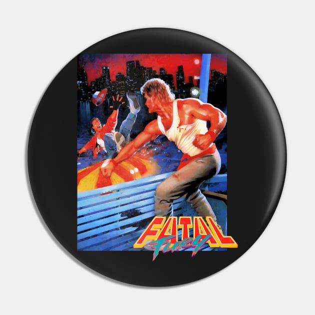 Retro Fatal Fury Pin by rWashor