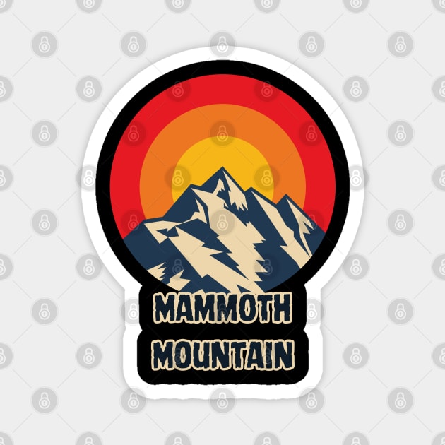 Mammoth Mountain Magnet by Canada Cities