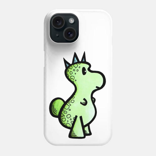 King Dino Phone Case by NicoleWhelan