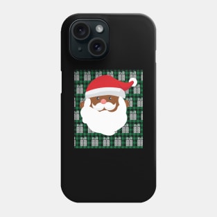 Ugly Christmas Black African American Santa Phone Case