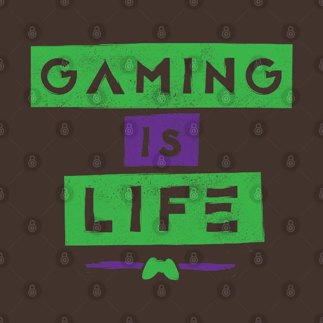 Gaming Is Life by Commykaze