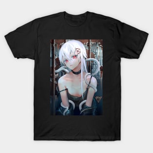 Kanji Waifu Material Sexy anime girl with big boobs - Anime - T-Shirt