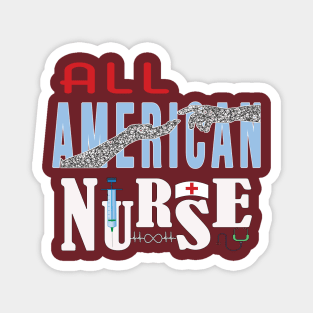 All American nurse Magnet