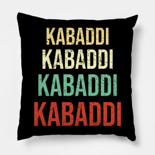 Kabaddi or Kabadi Indian Sports Pillow