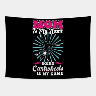 Cartwheel Mom Tapestry