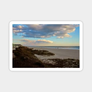 Clouds Over Holden Beach Magnet