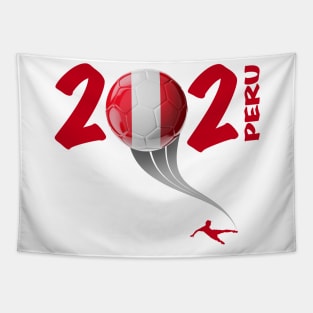 Peru Copa America Soccer 2021 Tapestry