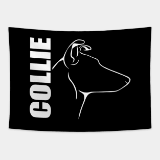 Proud Smooth Collie profile dog lover Tapestry