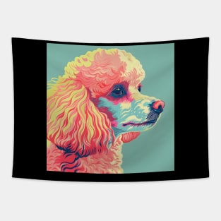 Poodle in 80's Tapestry