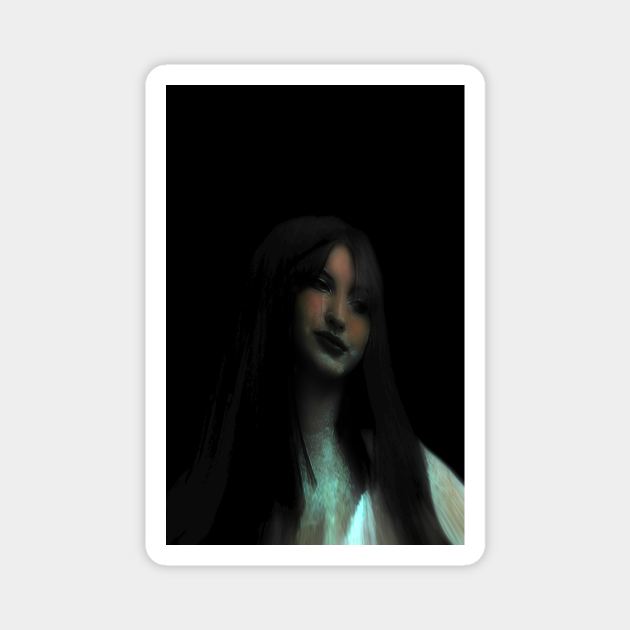 Beautiful girl, so beautiful. Picture is slightly sloppy and with pixelation. But what important - is here. v2 Magnet by 234TeeUser234