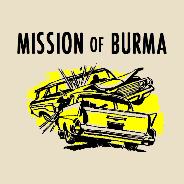 mission of burma by Stubbs Letterpress