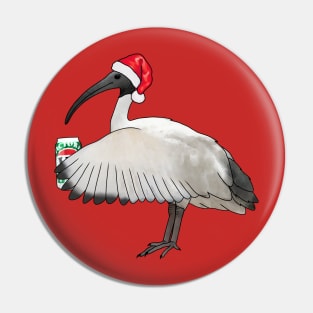 Bogan Bird Xmas Pin