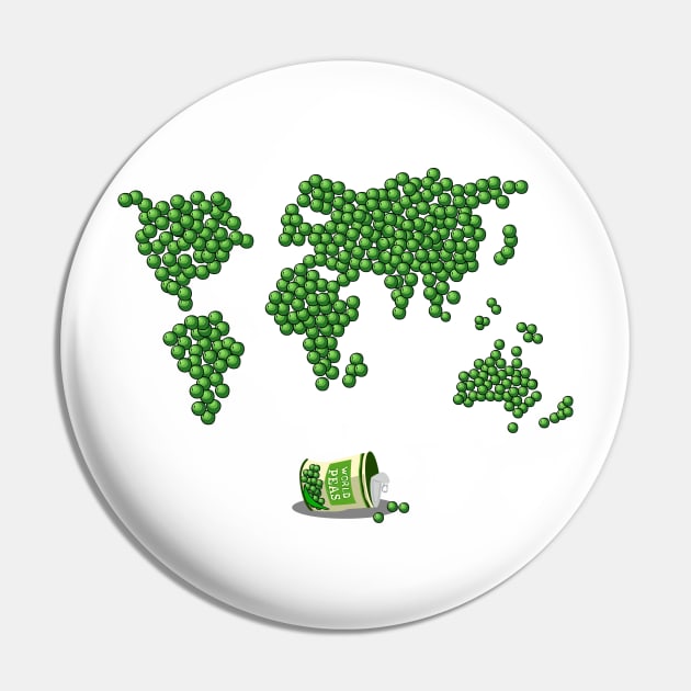 World Peas Pin by KsuAnn