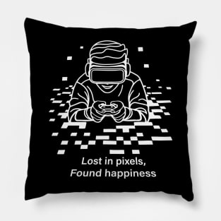 VR Gamer ,Virtual Reality headset Gamer funny Pillow