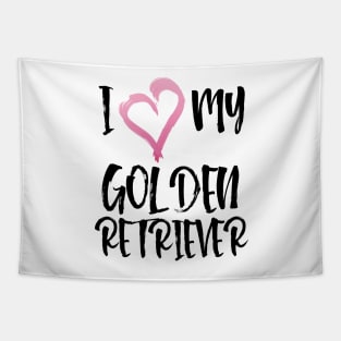 I heart my Golden Retriever! Especially for Golden owners! Tapestry