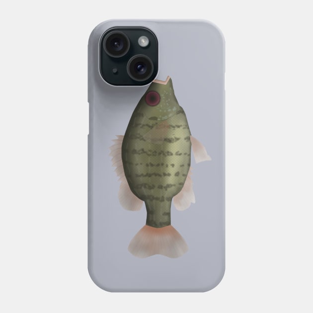 Bantam Sunfish Phone Case by FishFolkArt